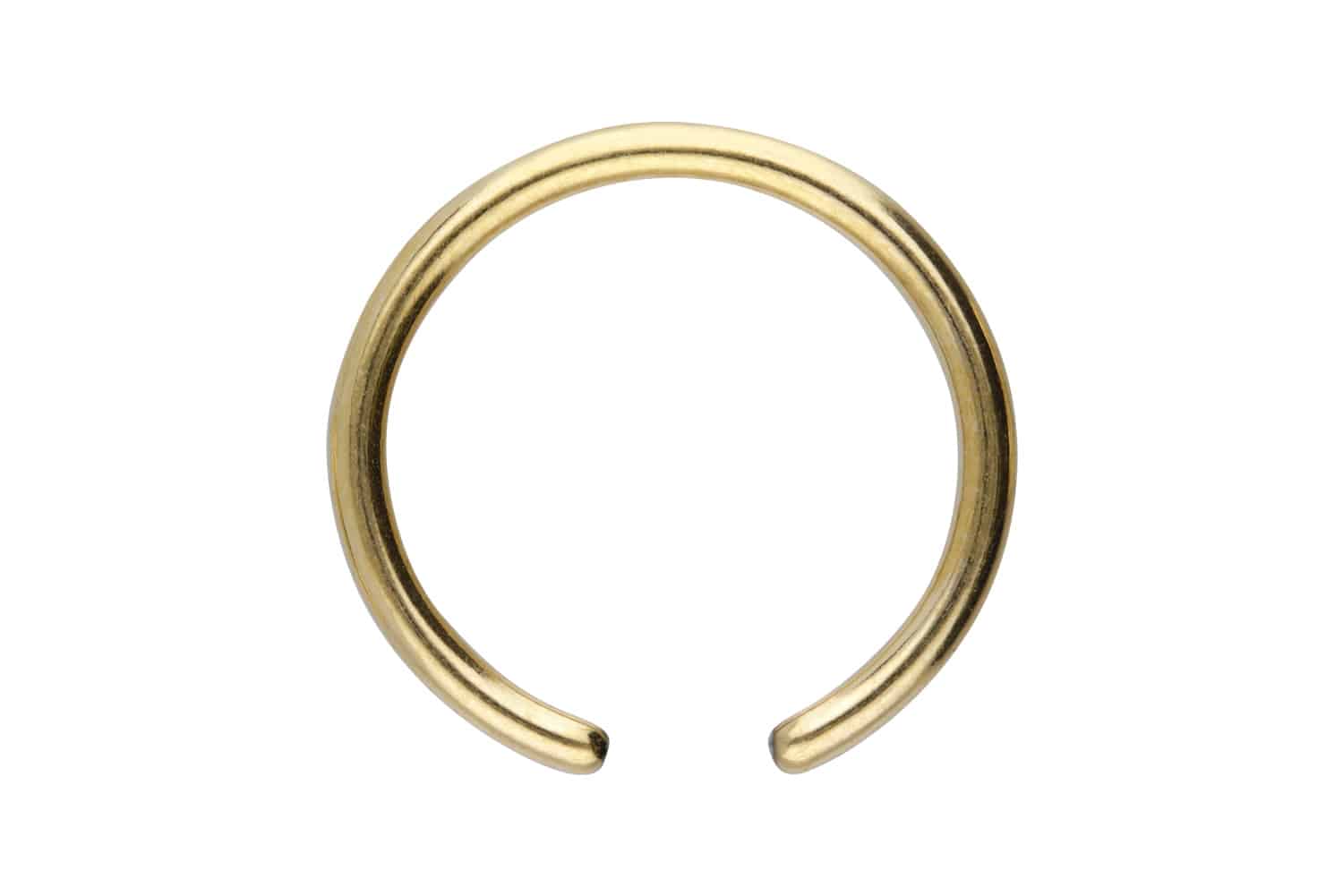 Titan Klemmkugelring Piercing ohne Kugel